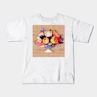 Delicate Pastel Bouquet Kids T-Shirt